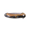 EDC Wood+Resin Pocket Knife - Finnegan (Black & White, 690773) Fashion