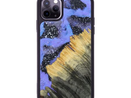 iPhone 11 Pro Max Wood+Resin Phone Case - Baylee (Cosmos, 693400) Online