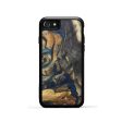 iPhone SE Wood+Resin Phone Case - Addie (Teal & Gold, 690357) Sale