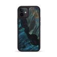 iPhone 12 Wood+Resin Phone Case - Crew (Pure Black, 690072) For Cheap