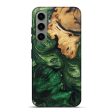 Galaxy S24 Plus Wood+Resin Live Edge Phone Case - Braden (Green, 688642) Discount