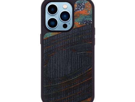 iPhone 14 Pro Wood+Resin Phone Case - Addie (Cosmos, 691357) Supply