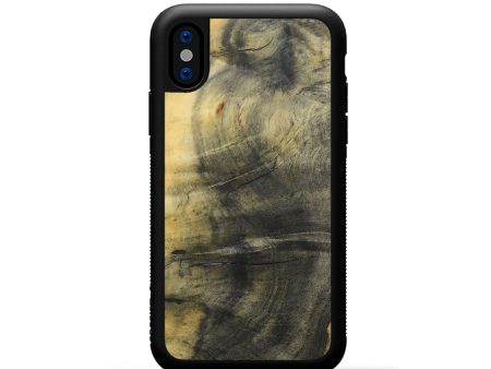 iPhone Xs  Phone Case - Natalia (Wood Burl, 691369) Fashion