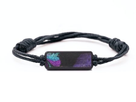 Classic Wood+Resin Bracelet - Teri (Purple, 688788) Supply