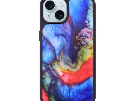 iPhone 15 ResinArt Phone Case - Tina (Watercolor, 689343) Online Sale