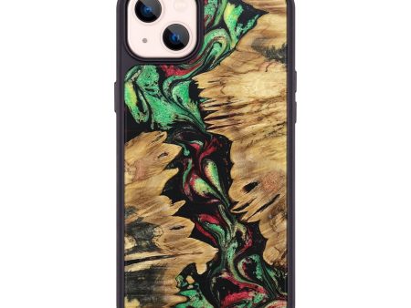 iPhone 14 Plus Wood+Resin Phone Case - Gary (Reggae, 689408) Online Hot Sale