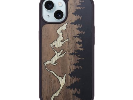 iPhone 15 Wood+Resin Phone Case - Alison (Pattern, 690581) Online now