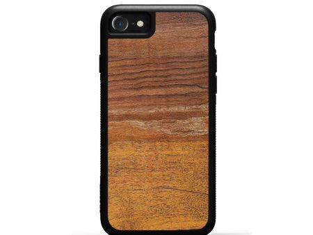 iPhone SE Wood+Resin Phone Case - Vicki (Wood Burl, 689671) For Cheap