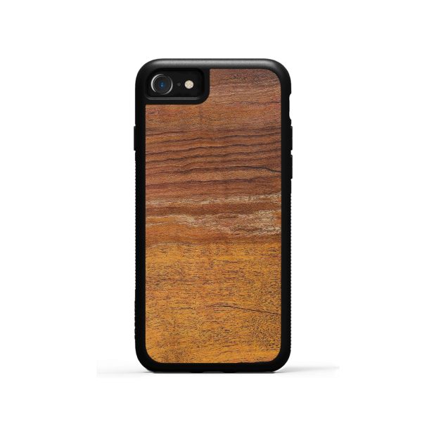 iPhone SE Wood+Resin Phone Case - Vicki (Wood Burl, 689671) For Cheap