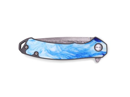 EDC ResinArt Pocket Knife - Bianca (Fire & Ice, 693362) Cheap