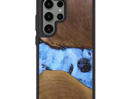 Galaxy S24 Ultra Wood+Resin Phone Case - Stacie (Cosmos, 691364) For Cheap