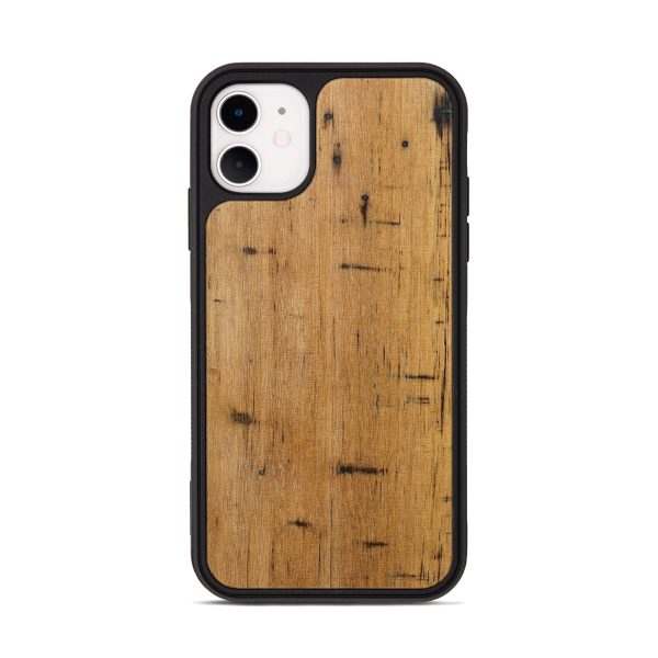 iPhone 11 Wood+Resin Phone Case - Halle (Wood Burl, 691093) For Discount