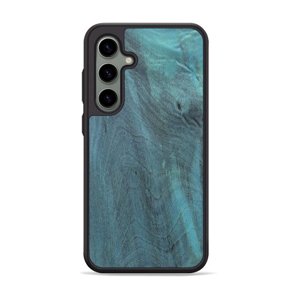 Galaxy S24 Plus Wood+Resin Phone Case - Faith (Wood Burl, 689658) Sale