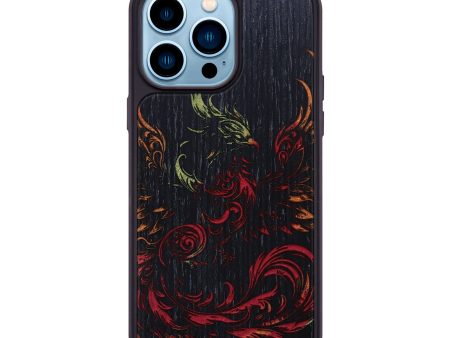 iPhone 14 Pro Max Wood+Resin Phone Case - Mauricio (Fire & Ice, 693065) Discount