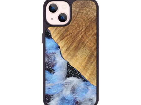 iPhone 14 Wood+Resin Phone Case - Olga (Cosmos, 688537) Online