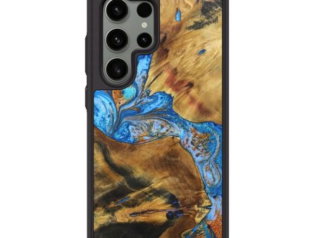 Galaxy S24 Ultra ResinArt Phone Case - Juliette (Teal & Gold, 691198) For Discount