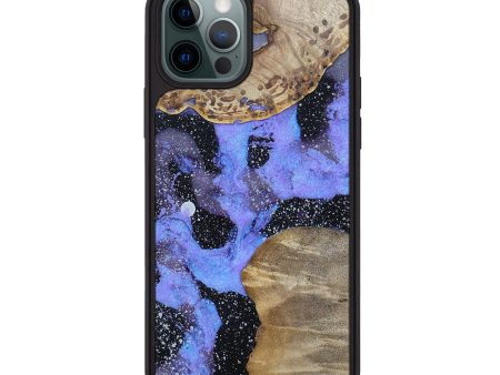 iPhone 12 Pro Max Wood+Resin Phone Case - Irma (Cosmos, 693406) Online Hot Sale