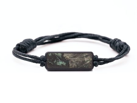 Classic Wood+Resin Bracelet - Todd (Green, 690004) Hot on Sale