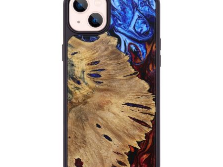 iPhone 14 Plus Wood+Resin Phone Case - Donna (Fire & Ice, 693091) Online