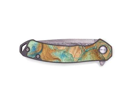 EDC Wood+Resin Pocket Knife - Paige (Pattern, 690779) Online now