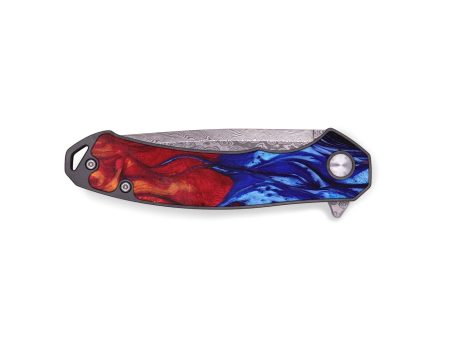 EDC ResinArt Pocket Knife - Katherine (Fire & Ice, 693360) Online now