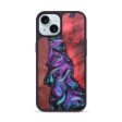 iPhone 15 Wood+Resin Phone Case - Julia (Purple, 690520) For Discount