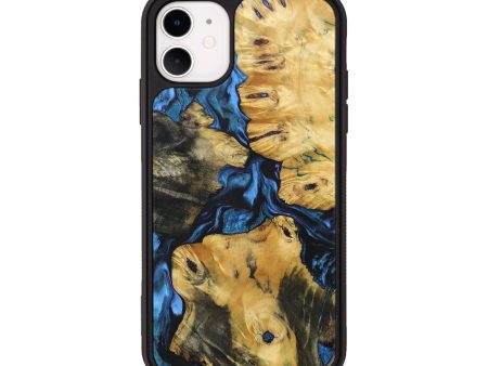 iPhone 11 Wood+Resin Phone Case - Agnes (Mosaic, 691310) Discount