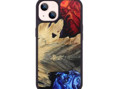 iPhone 14 Wood+Resin Phone Case - Richard (Fire & Ice, 693136) Online