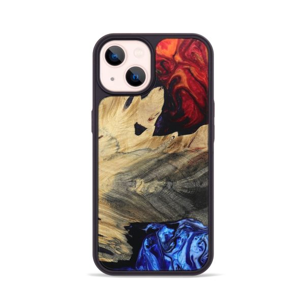 iPhone 14 Wood+Resin Phone Case - Richard (Fire & Ice, 693136) Online