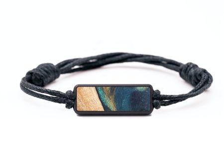 Classic ResinArt Bracelet - Mable (Teal & Gold, 691137) For Discount