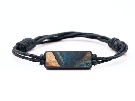 Classic ResinArt Bracelet - Frank (Teal & Gold, 691142) on Sale