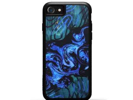 iPhone SE Wood+Resin Phone Case - Lorenzo (Pattern, 688455) Sale