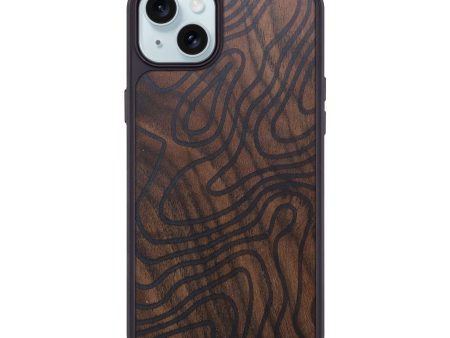 iPhone 15 Plus Wood+Resin Phone Case - Brody (Pattern, 688886) For Sale