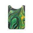 Live Edge ResinArt Wallet - Rex (Green, 690288) For Sale