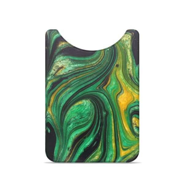 Live Edge ResinArt Wallet - Rex (Green, 690288) For Sale