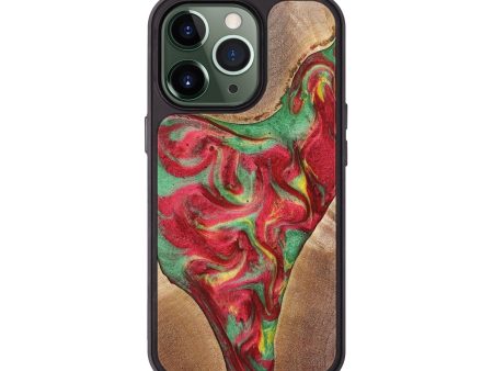 iPhone 13 Pro Wood+Resin Phone Case - Hayes (Reggae, 689475) Online Hot Sale