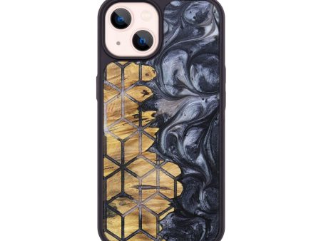 iPhone 14 Wood+Resin Phone Case - David (Pattern, 690965) Discount