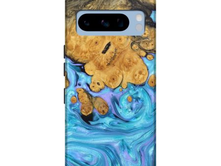 Pixel 8 Pro Wood+Resin Live Edge Phone Case - Kash (Purple, 689003) Cheap