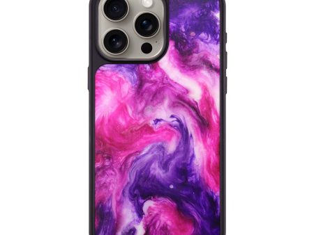 iPhone 15 Pro Max ResinArt Phone Case - Kadence (Watercolor, 691386) For Sale