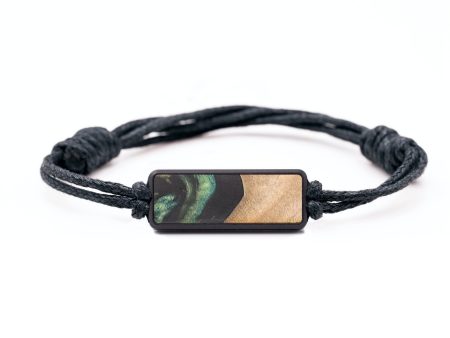 Classic Wood+Resin Bracelet - Sylvia (Green, 688756) Online Sale