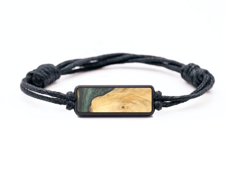 Classic Wood+Resin Bracelet - Scarlett (Green, 689148) Cheap