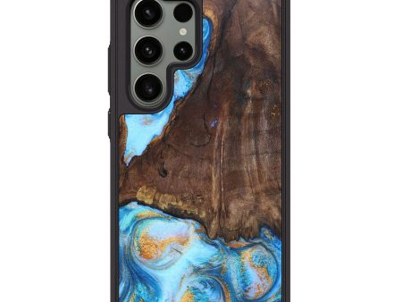 Galaxy S24 Ultra ResinArt Phone Case - Jessie (Teal & Gold, 691197) Online Hot Sale