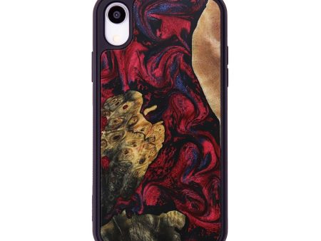 iPhone Xr Wood+Resin Phone Case - Juan (Mosaic, 690641) Fashion