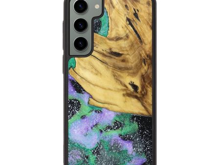 Galaxy S23 Plus Wood+Resin Phone Case - Alaya (Cosmos, 691092) For Sale