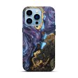 iPhone 14 Pro Wood+Resin Live Edge Phone Case - Dillon (Purple, 688647) Sale