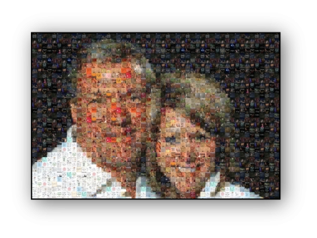 Photo Mosaic Canvas Print For Sale